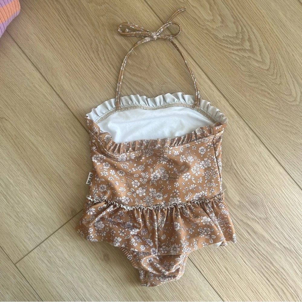 Hubble + Duke Girls Ditzy Floral One Piece Swimsuit